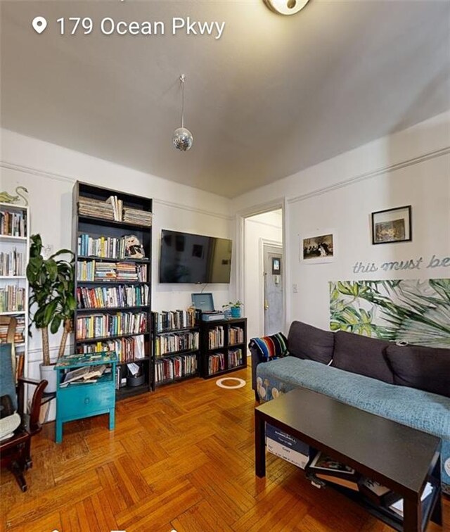 view of living area