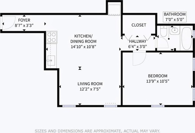 460 Ovington Ave Unit 3G, Brooklyn, NY 11209 - view of room layout