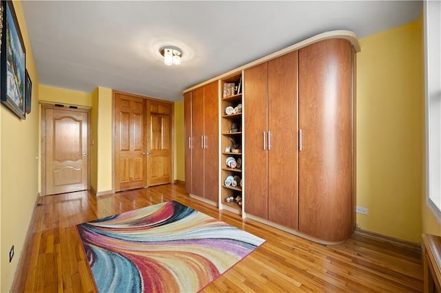 2260 Benson Ave Unit 5C, Brooklyn, NY 11214 - bedroom featuring baseboards, wood finished floors, and a closet