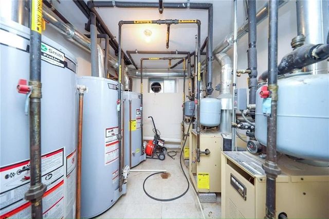 utilities with gas water heater