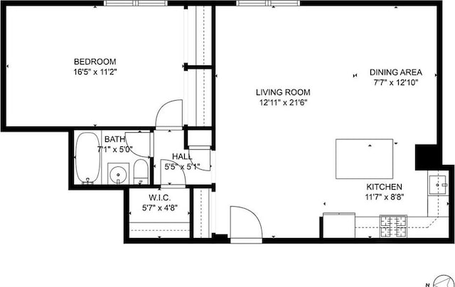 view of layout