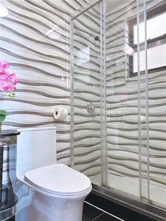 31-47 137th St Unit 4B, Brooklyn, NY 11354 - full bathroom featuring a shower stall
