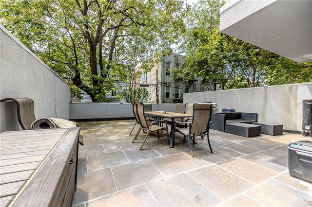 282 21st St Unit 2C, Brooklyn, NY 11215 - view of patio / terrace with outdoor dining space
