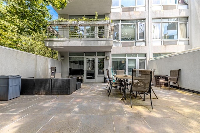 282 21st St Unit 2C, Brooklyn, NY 11215 - patio / terrace with outdoor dining space, a patio, and an outdoor living space