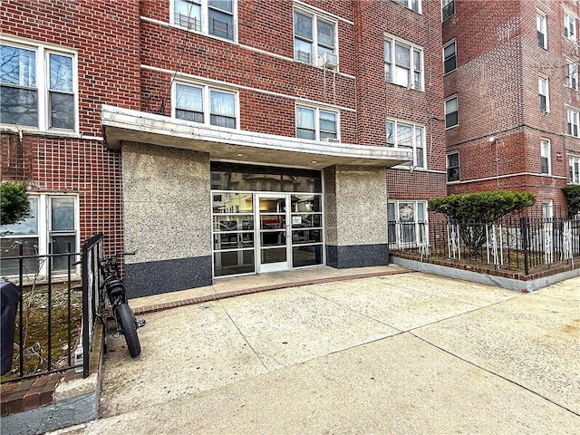 50 Kenilworth Pl Unit 5M, Brooklyn, NY 11210 - doorway to property featuring brick siding