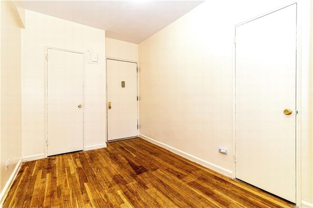 50 Kenilworth Pl Unit 5M, Brooklyn, NY 11210 - unfurnished bedroom featuring wood finished floors and baseboards