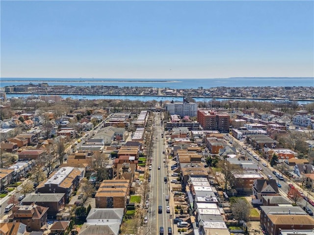 4640 Bedford Ave, Brooklyn, NY 11235 - drone / aerial view featuring a city view and a water view