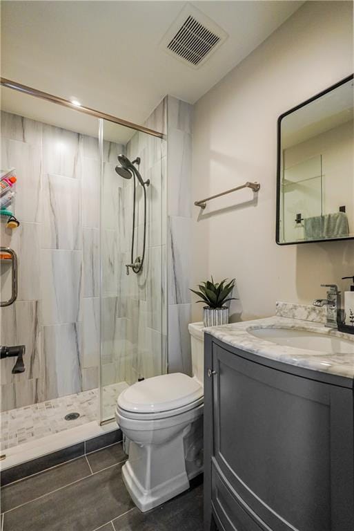 21 Sprague Ave, Staten Island, NY 10307 - bathroom featuring vanity and a stall shower