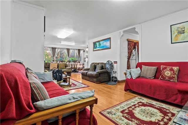 1655 Flatbush Ave Unit B204, Brooklyn, NY 11210 - living area featuring wood finished floors
