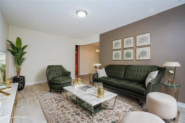 2645 Homecrest Ave Unit 4C, Brooklyn, NY 11235 - living area with wood finished floors and baseboards