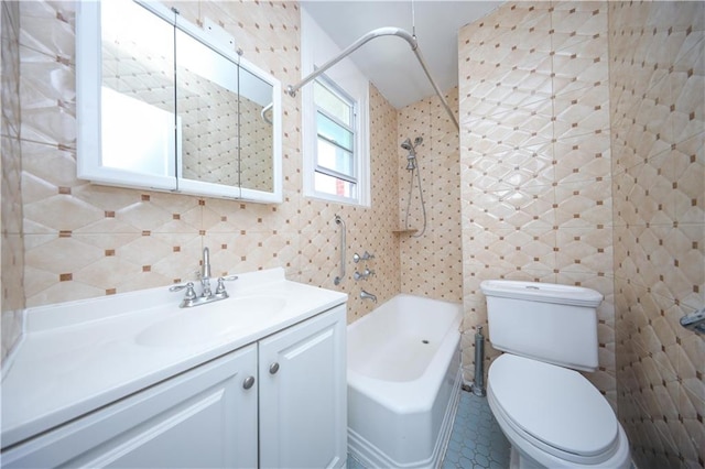 3029 Brighton 5th St Unit 3, Brooklyn, NY 11235 - full bathroom featuring vanity and shower / washtub combination