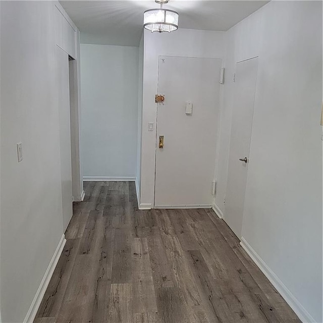 1065 Vermont St Unit 6D, Brooklyn, NY 11207 - corridor featuring wood finished floors and baseboards