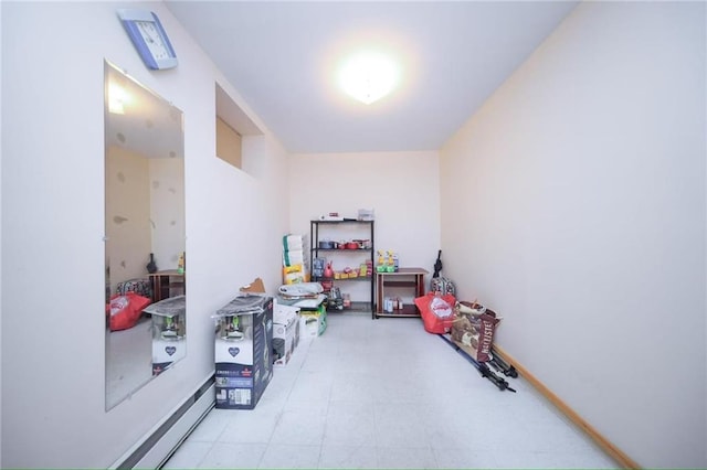 2235A 84th St Unit 1C, Brooklyn, NY 11214 - rec room with tile patterned floors