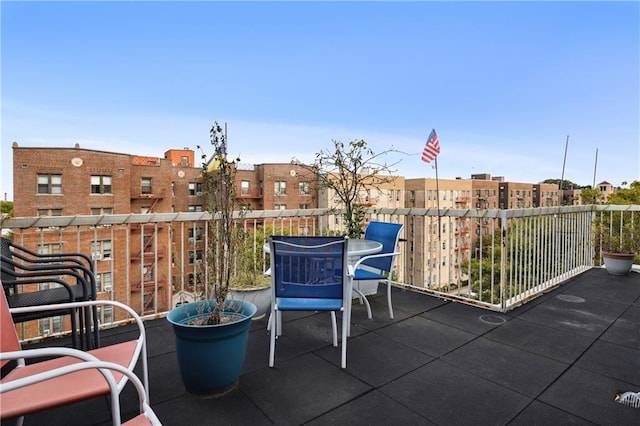 2752 Ocean Ave Unit 6A, Brooklyn, NY 11229 - view of patio / terrace featuring a balcony
