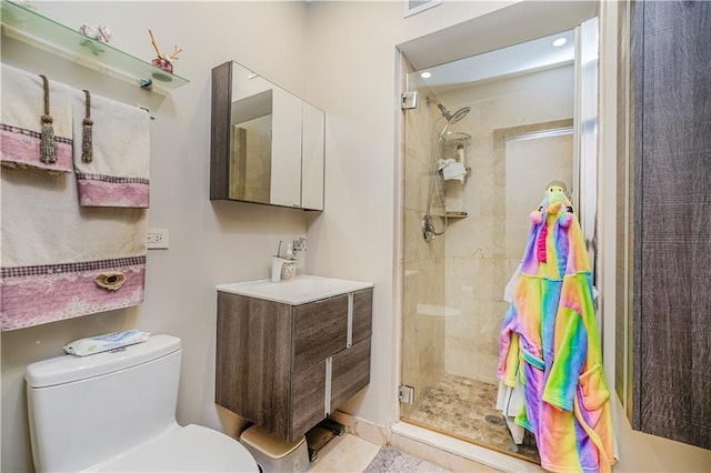 45 Oceana Dr E Unit 4B, Brooklyn, NY 11235 - full bath featuring a shower stall, toilet, and vanity