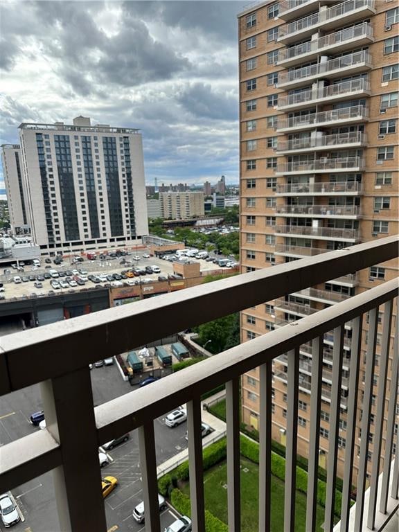 464 Neptune Ave Unit 15A, Brooklyn, NY 11224 - balcony featuring a view of city