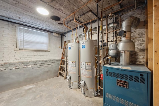 980 Van Duzer St, Staten Island, NY 10304 - utilities with water heater and a heating unit