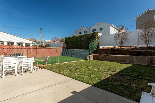 74 E Brandis Ave, Staten Island, NY 10308 - view of yard with a patio area and outdoor dining area
