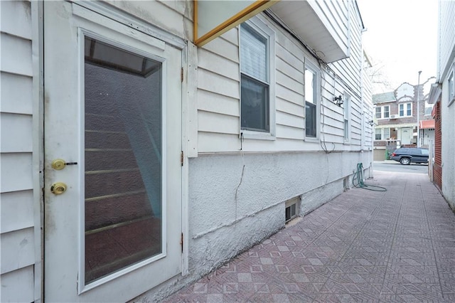 view of home's exterior