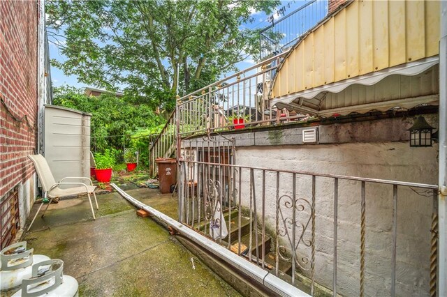 2554 W 16th St, Brooklyn, NY 11214 - view of patio with stairs