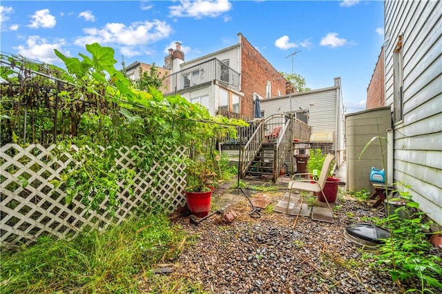 2554 W 16th St, Brooklyn, NY 11214 - view of yard with stairs