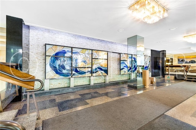 35 Seacoast Ter Unit 15U, Brooklyn, NY 11235 - community lobby featuring recessed lighting