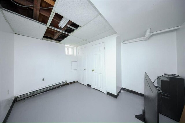 2939 Brighton 3rd St, Brooklyn, NY 11235 - below grade area with baseboard heating