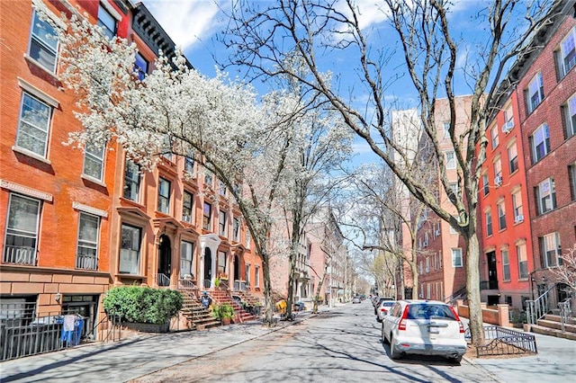 173 Hicks St Unit 4E, Brooklyn, NY 11201 - view of street with sidewalks, curbs, and street lights
