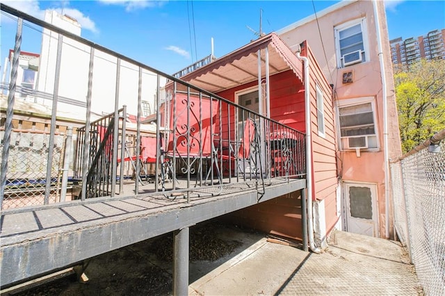 266 Wakeman Pl, Brooklyn, NY 11220 - view of side of home featuring fence