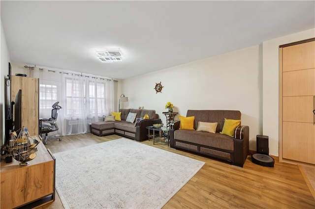 2800 Coyle St Unit 318, Brooklyn, NY 11235 - living area with light wood-style flooring