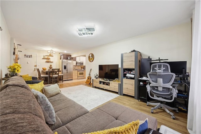 2800 Coyle St Unit 318, Brooklyn, NY 11235 - living area featuring light wood-style flooring
