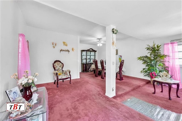 1378 E 93th St, Brooklyn, NY 11236 - sitting room featuring carpet flooring and ceiling fan