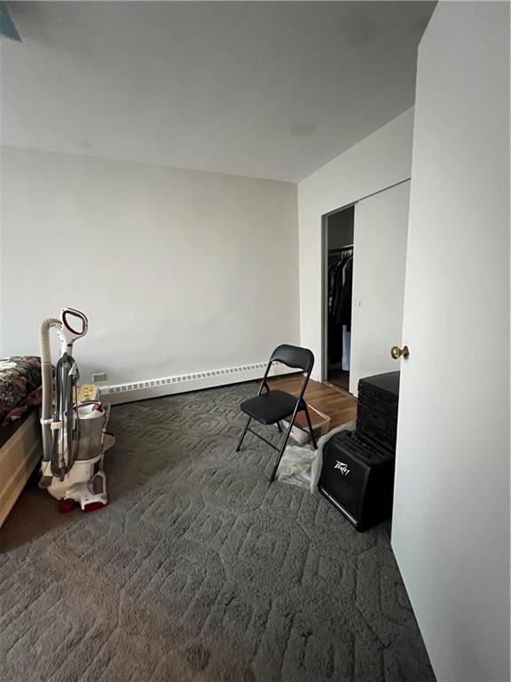 1774 E 54th St Unit 13B, Brooklyn, NY 11234 - carpeted bedroom with a closet and baseboard heating