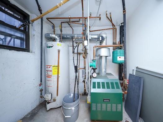 299 Bay 13th St, Brooklyn, NY 11214 - utility room with water heater