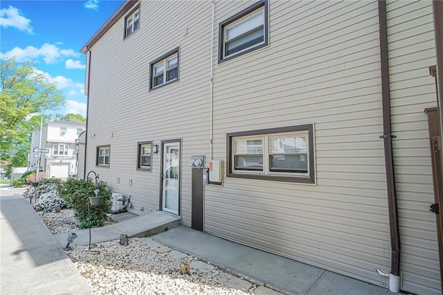 view of rear view of property