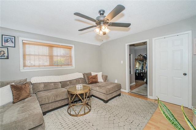 1960 Stillwell Ave, Brooklyn, NY 11223 - living area featuring wood finished floors and ceiling fan
