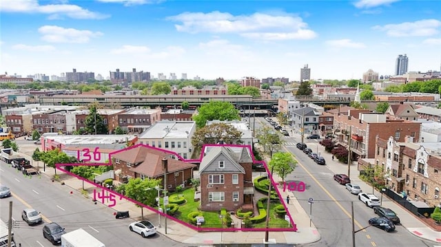 1960 Stillwell Ave, Brooklyn, NY 11223 - view of property location featuring property boundaries highlighted and skyline