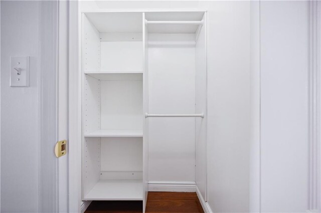 view of closet