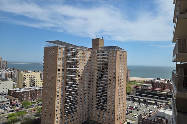 448 Neptune Ave Unit 19A, Brooklyn, NY 11224 - view of building exterior featuring a water view and a city view