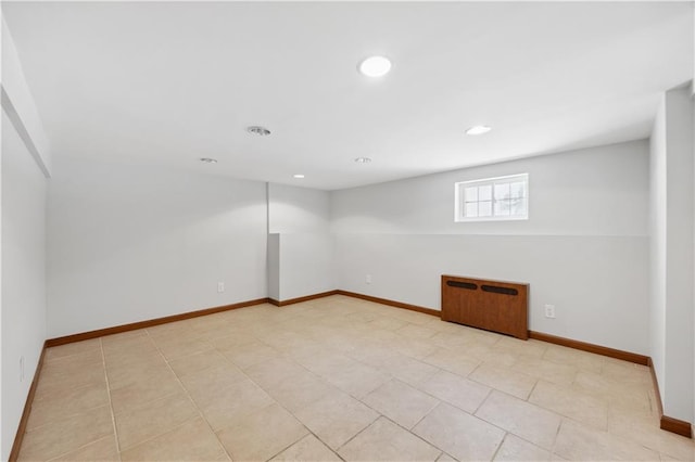 2680 E 23rd St, Brooklyn, NY 11235 - basement with recessed lighting and baseboards