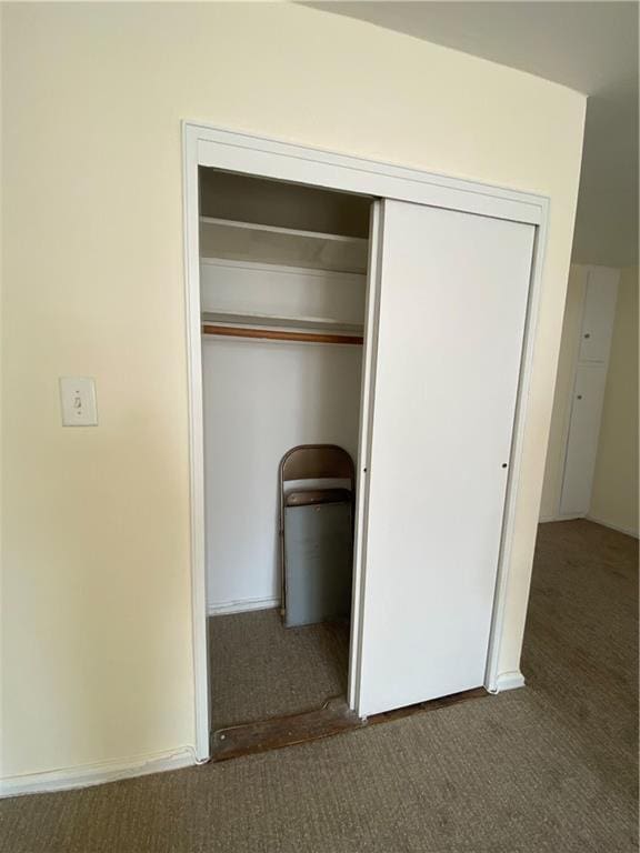 view of closet