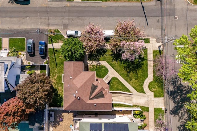 drone / aerial view