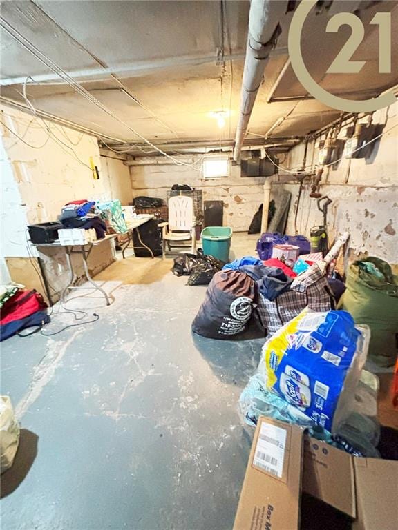 1817 E 15th St, Brooklyn, NY 11229 - view of unfinished below grade area