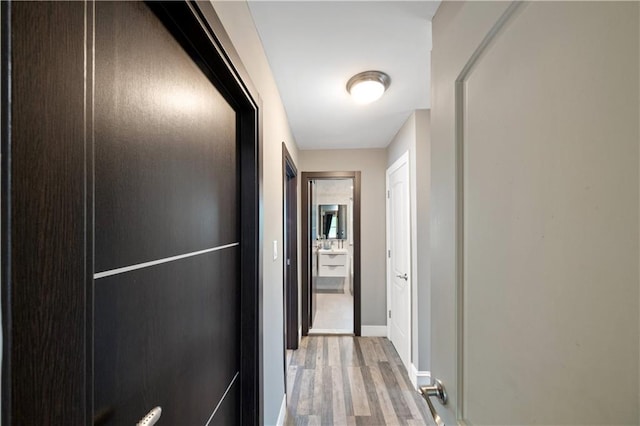 1942 Kimball St, Brooklyn, NY 11234 - hall with wood finished floors and baseboards
