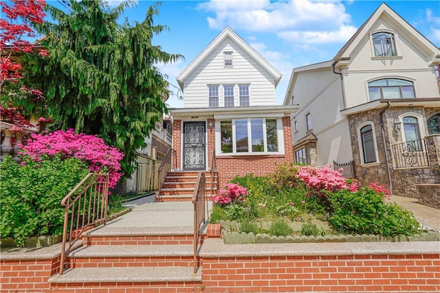 8116 11th Ave, Brooklyn, NY 11228 - view of front of house with brick siding