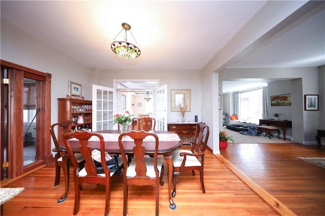 115 Wilson Ter, Staten Island, NY 10304 - dining space with light wood finished floors and baseboards