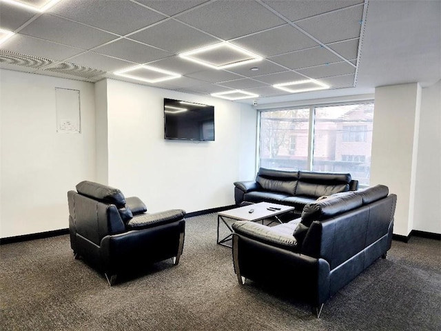 110 Neptune Ave Unit 3H, Brooklyn, NY 11235 - common area with a drop ceiling