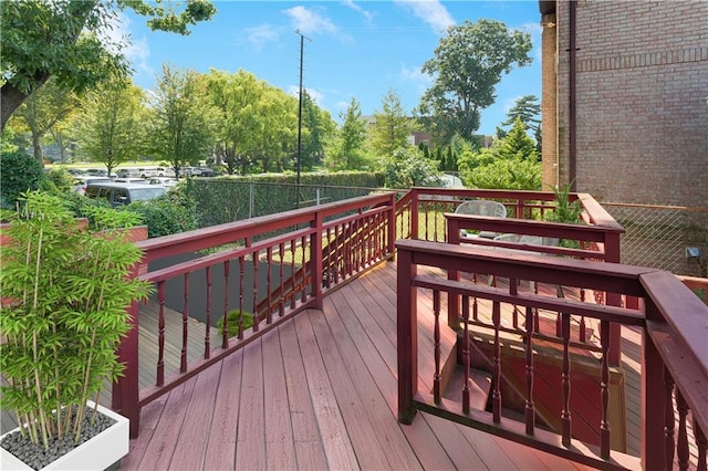 view of deck