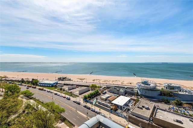 501 Surf Ave Unit 16K, Brooklyn, NY 11224 - view of water feature featuring a beach view