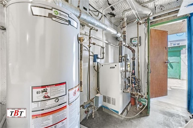 2052 E 28th St, Brooklyn, NY 11229 - utility room with water heater